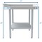 Koolmore 16 Gauge Stainless Steel Commercial Equipment Stand - 30 x 24 Heavy Duty Griddle Stand w/Undershelf EQT-163024 - alternate 4
